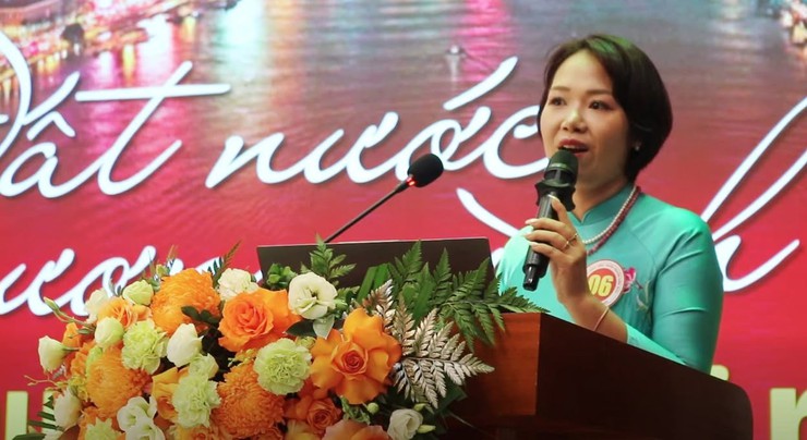 ĐỒNG CHÍ VI HẢI YẾN XUẤT SẮC ĐẠT GIẢI NHÌ VÀ GIẢI THUYẾT TRÌNH XUẤT SẮC NHẤT TẠI HỘI THI BÁO CÁO VIÊN, TUYÊN TRUYỀN VIÊN GIỎI THÀNH PHỐ HÀ NỘI NĂM 2026- Ảnh 4.