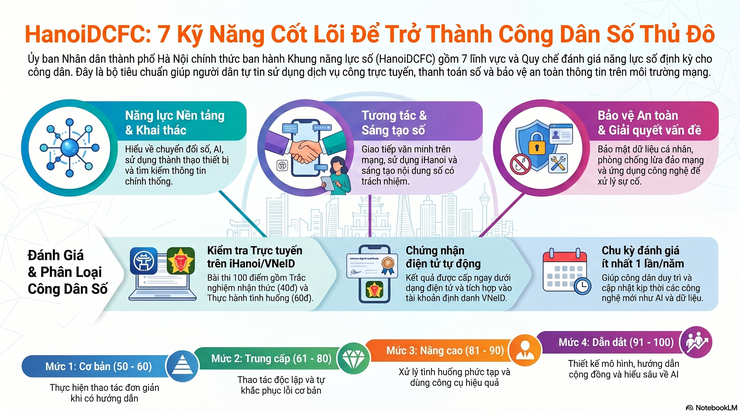 Phường Bạch Mai tuyên truyền khung năng lực công dân số thành phố Hà Nội- Ảnh 2.