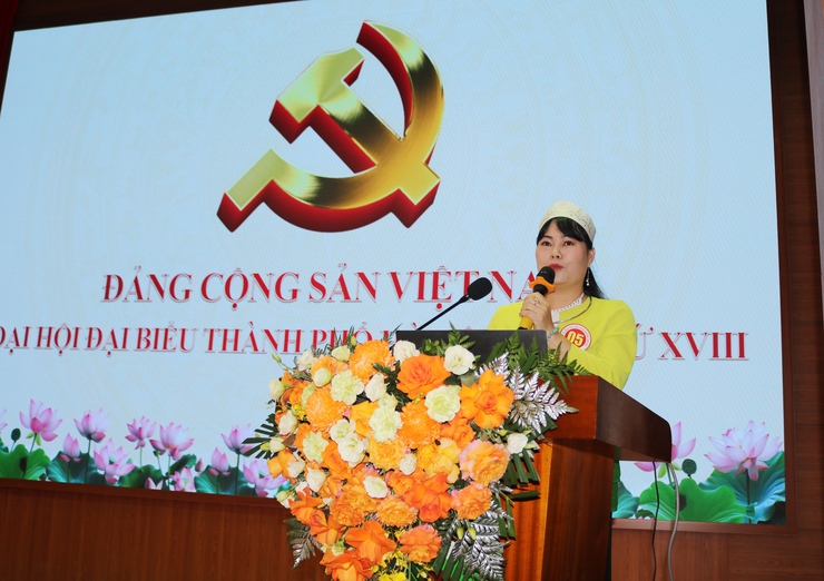 Thí sinh Nguyễn Phương Oanh xã Quốc Oai xuất sắc giành giải Nhì Hội thi Báo cáo viên, tuyên truyền viên giỏi Thành phố Hà Nội Năm 2026 - Cụm thi số 8- Ảnh 9.
