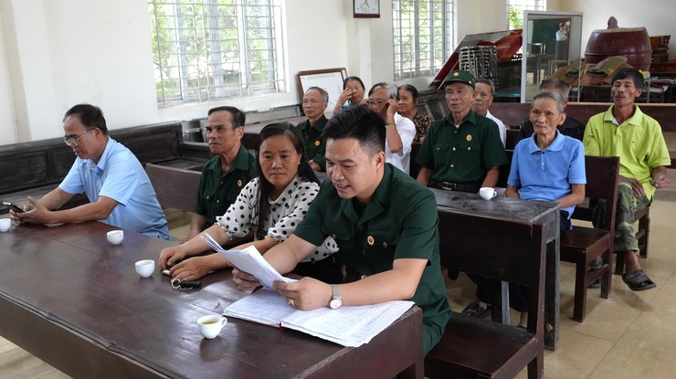 Tuyên truyền công tác GPMB dự án Khu đô thị thể thao Quốc tế Hà Nội tại thôn Trình Xá- Ảnh 3.