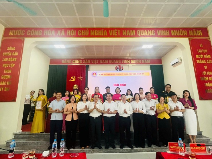 Xã Hồng Vân đạt giải nhì vòng sơ khảo hội thi báo cáo viên, tuyên truyền viên giỏi cấp thành phố cụm số 7- Ảnh 6.