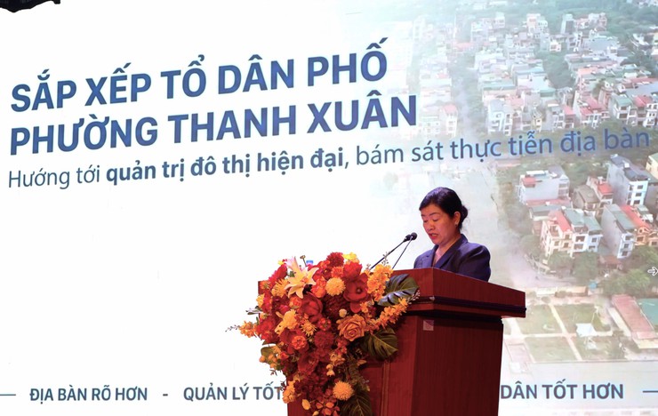 Phường Thanh Xuân: Tổ chức Hội nghị hướng dẫn lấy ý kiến Nhân dân về phương án sắp xếp tổ dân phố- Ảnh 2.