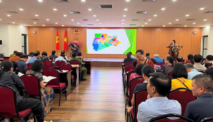 Cầu Giấy: Lấy ý kiến đóng góp dự thảo về phương án sắp xếp tổ dân phố trên địa bàn phường.- Ảnh 3.