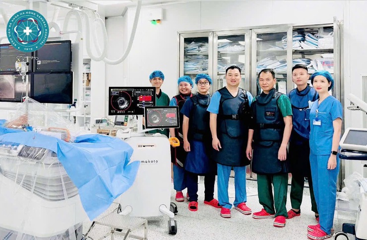 BVĐK Hà Đông làm chủ kỹ thuật siêu âm lòng mạch kết hợp quang phổ cận hồng ngoại hiện đại- Ảnh 2.
