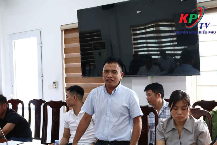 Xã Kiều Phú tổ chức hội nghị làm việc với các cơ sở giết mổ gia súc, gia cầm trên địa bàn xã để tuyên truyền, ký cam kết và hướng dẫn vệ sinh thú y cơ sở giết mổ tập trung tạm thời- Ảnh 5.
