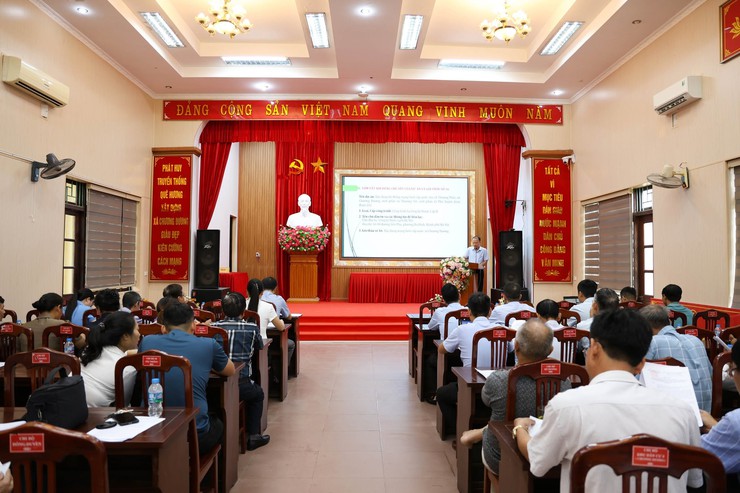 Xã Chương Dương triển khai dự án xây dựng hệ thống
 mạng lưới cấp nước giai đoạn 2A
- Ảnh 1.