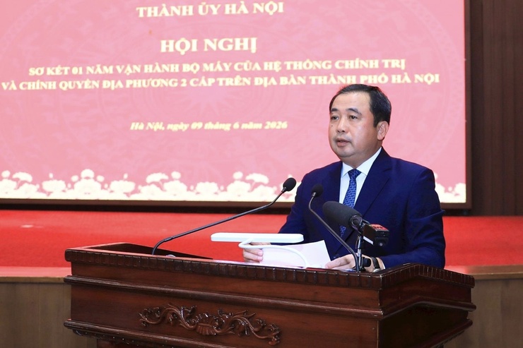 Thành ủy Hà Nội tổ chức Hội nghị sơ kết một năm vận hành chính quyền địa phương hai cấp- Ảnh 3.