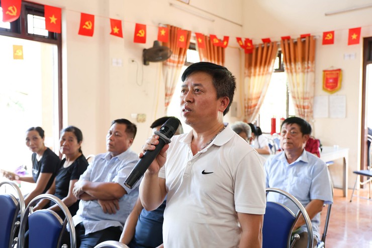 Tổ đại biểu số 2, 3 và 4 HĐND xã Chương Dương tiếp xúc cử tri trước kỳ họp thứ 2, HĐND xã khóa XXIII, nhiệm kỳ 2026-2031- Ảnh 6.