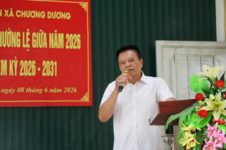 Tổ đại biểu số 2, 3 và 4 HĐND xã Chương Dương tiếp xúc cử tri trước kỳ họp thứ 2, HĐND xã khóa XXIII, nhiệm kỳ 2026-2031- Ảnh 5.