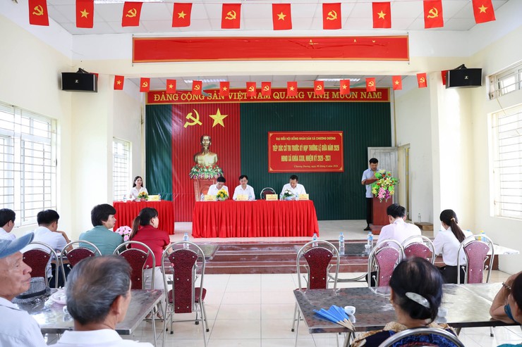 Tổ đại biểu số 2, 3 và 4 HĐND xã Chương Dương tiếp xúc cử tri trước kỳ họp thứ 2, HĐND xã khóa XXIII, nhiệm kỳ 2026-2031- Ảnh 4.