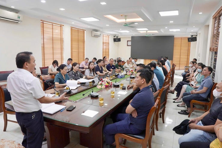 Xã Thiên Lộc tổ chức hội nghị thông tin về việc phá dỡ, di chuyển tài sản phục vụ dự án cầu Thượng Cát và đường hai đầu cầu- Ảnh 14.