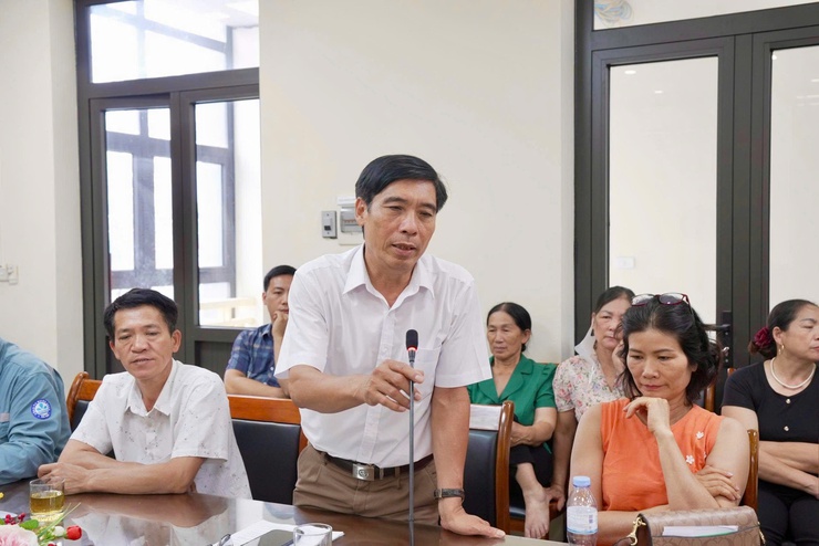 Xã Thiên Lộc tổ chức hội nghị thông tin về việc phá dỡ, di chuyển tài sản phục vụ dự án cầu Thượng Cát và đường hai đầu cầu- Ảnh 11.