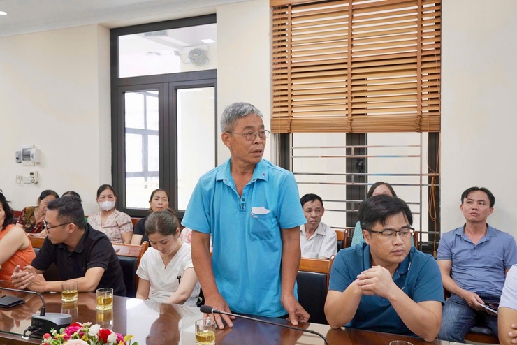 Xã Thiên Lộc tổ chức hội nghị thông tin về việc phá dỡ, di chuyển tài sản phục vụ dự án cầu Thượng Cát và đường hai đầu cầu- Ảnh 10.