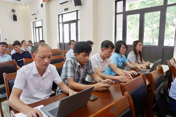 Xã Thiên Lộc tham dự Hội nghị sơ kết một năm vận hành bộ máy của hệ thống chính trị và chính quyền địa phương hai cấp thành phố Hà Nội- Ảnh 7.