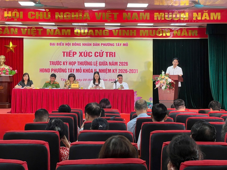 Hội nghị tiếp xúc cử tri trước kỳ họp thường lệ giữa năm 2026- Ảnh 8.