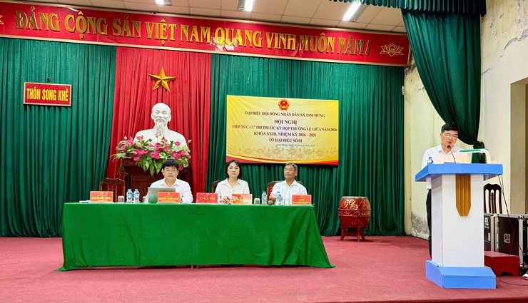 04 tổ đại biểu HĐND xã Tam Hưng tiếp xúc cử tri trước kỳ hợp thường lệ giữ năm 2026- Ảnh 8.