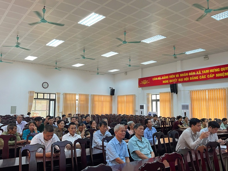 04 tổ đại biểu HĐND xã Tam Hưng tiếp xúc cử tri trước kỳ hợp thường lệ giữ năm 2026- Ảnh 3.