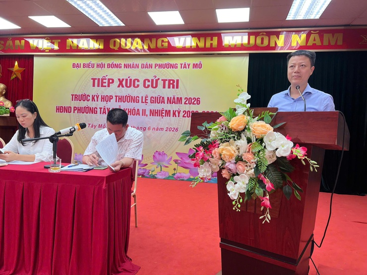 Hội nghị tiếp xúc cử tri trước kỳ họp thường lệ giữa năm 2026- Ảnh 9.