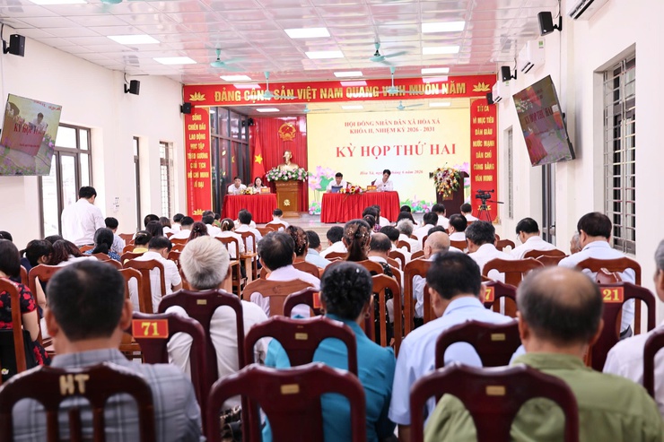 Phiên chất vấn tại kỳ họp thứ hai HĐND xã Hòa Xá khóa II: tập trung giải quyết những vấn đề dân sinh bức thiết- Ảnh 2.