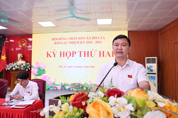 HĐND xã Hòa Xá thông qua nhiều Nghị quyết quan trọng tại Kỳ họp thứ hai khóa II- Ảnh 7.