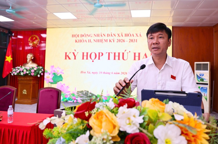 HĐND xã Hòa Xá thông qua nhiều Nghị quyết quan trọng tại Kỳ họp thứ hai khóa II- Ảnh 1.