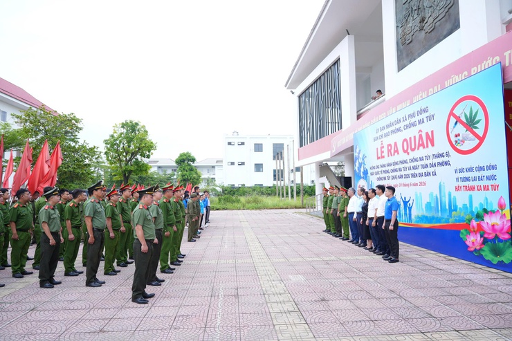Xã Phù Đổng: Ra quân hưởng ứng Tháng hành động phòng, chống ma túy, Ngày Quốc tế và Ngày toàn dân phòng, chống ma túy 26-6- Ảnh 4.