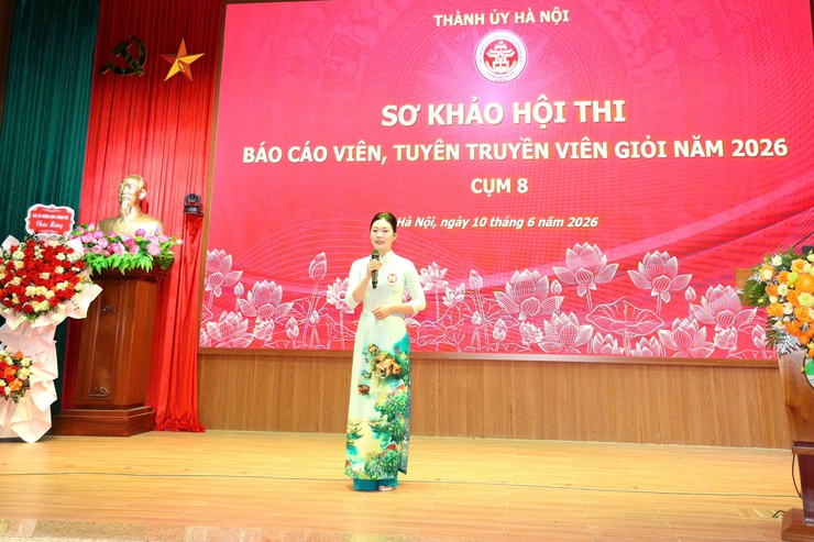 Xã Phú Nghĩa đạt Giải chuyên đề sáng tạo ứng dụng số xuất sắc nhất và Giải Khuyến khích vòng sơ khảo Hội thi báo cáo viên, tuyên truyền viên giỏi năm 2026 cụm số 8 TP Hà Nội- Ảnh 13.