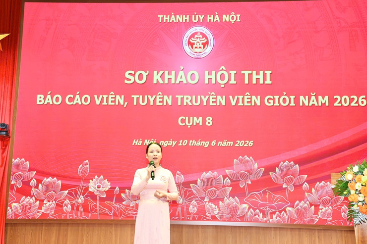 Xã Phú Nghĩa đạt Giải chuyên đề sáng tạo ứng dụng số xuất sắc nhất và Giải Khuyến khích vòng sơ khảo Hội thi báo cáo viên, tuyên truyền viên giỏi năm 2026 cụm số 8 TP Hà Nội- Ảnh 11.