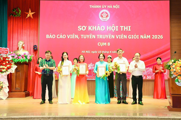 Xã Phú Nghĩa đạt Giải chuyên đề sáng tạo ứng dụng số xuất sắc nhất và Giải Khuyến khích vòng sơ khảo Hội thi báo cáo viên, tuyên truyền viên giỏi năm 2026 cụm số 8 TP Hà Nội- Ảnh 23.