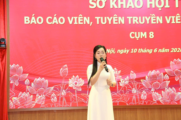 Xã Phú Nghĩa đạt Giải chuyên đề sáng tạo ứng dụng số xuất sắc nhất và Giải Khuyến khích vòng sơ khảo Hội thi báo cáo viên, tuyên truyền viên giỏi năm 2026 cụm số 8 TP Hà Nội- Ảnh 8.