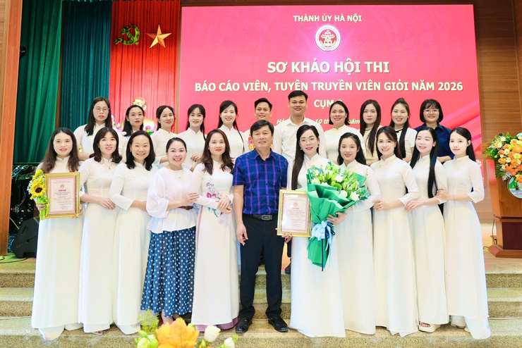 Xã Phú Nghĩa đạt Giải chuyên đề sáng tạo ứng dụng số xuất sắc nhất và Giải Khuyến khích vòng sơ khảo Hội thi báo cáo viên, tuyên truyền viên giỏi năm 2026 cụm số 8 TP Hà Nội- Ảnh 25.