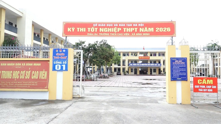 Điểm thi trường THCS Cao Viên sẵn sàng cho Kỳ thi tốt nghiệp THPT năm 2026- Ảnh 1.