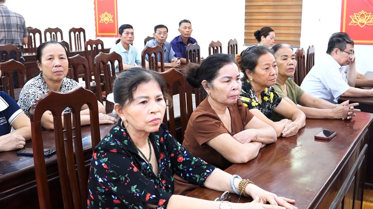 Tổ đại biểu số 5 Hội đồng nhân dân (HĐND) xã Dân Hòa đã có buổi tiếp xúc cử tri tại Hội trường Đảng Ủy - Ảnh 3.
