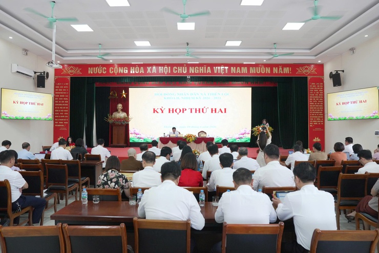 HĐND xã Thiên Lộc khóa II, nhiệm kỳ 2026 - 2031 tổ chức kỳ họp thứ Hai- Ảnh 4.