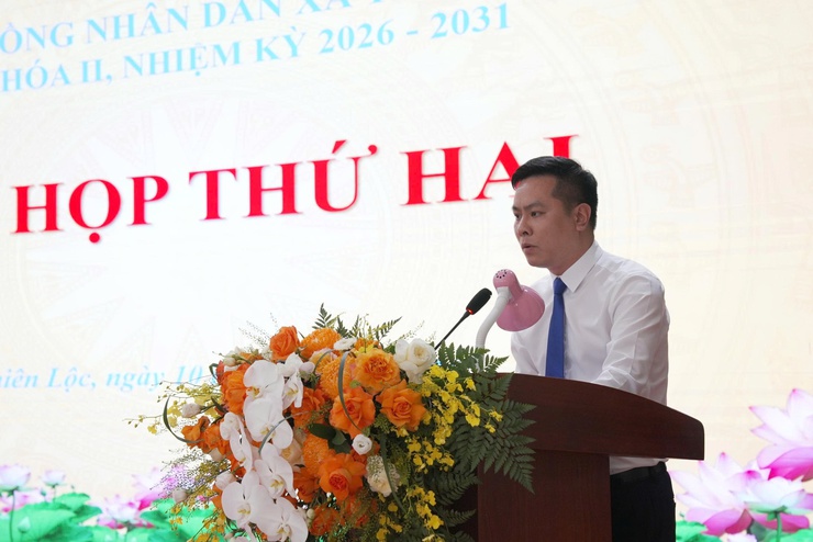 HĐND xã Thiên Lộc khóa II, nhiệm kỳ 2026 - 2031 tổ chức kỳ họp thứ Hai- Ảnh 10.