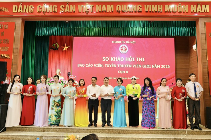 Xã Phú Nghĩa đạt Giải chuyên đề sáng tạo ứng dụng số xuất sắc nhất và Giải Khuyến khích vòng sơ khảo Hội thi báo cáo viên, tuyên truyền viên giỏi năm 2026 cụm số 8 TP Hà Nội- Ảnh 5.