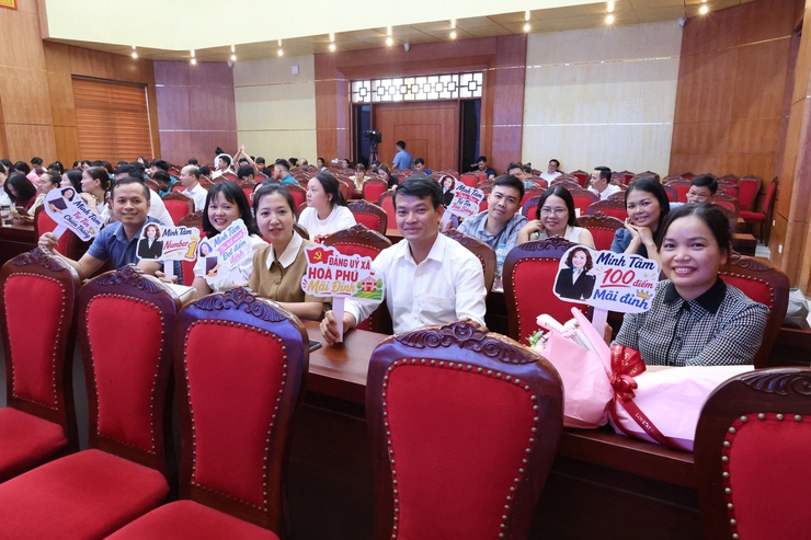 Xã Hòa Phú: Xuất sắc giành giải Ba tại Hội thi Báo cáo viên, tuyên truyền viên giỏi thành phố Hà Nội năm 2026 - Cụm thi số 9- Ảnh 3.