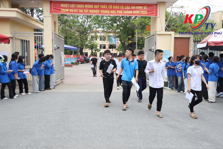 Điểm thi Trường THPT Minh Khai sẵn sàng cho ngày thi đầu tiên Kỳ thi tốt nghiệp THPT năm 2026- Ảnh 7.