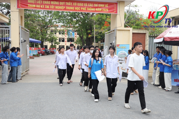 Điểm thi Trường THPT Minh Khai sẵn sàng cho ngày thi đầu tiên Kỳ thi tốt nghiệp THPT năm 2026- Ảnh 6.