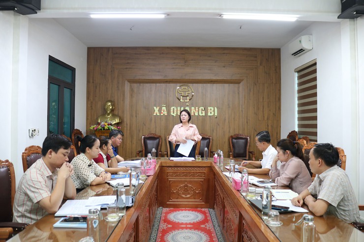 UBND xã Quảng Bị họp Hội đồng xét, đánh giá sáng kiến, đề tài nghiên cứu khoa học ngành Giáo dục năm học 2025 - 2026- Ảnh 1.