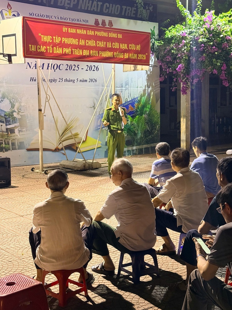 Phường Đống Đa tăng cường công tác tuyên truyền, tập huấn phòng cháy chữa cháy- Ảnh 12.
