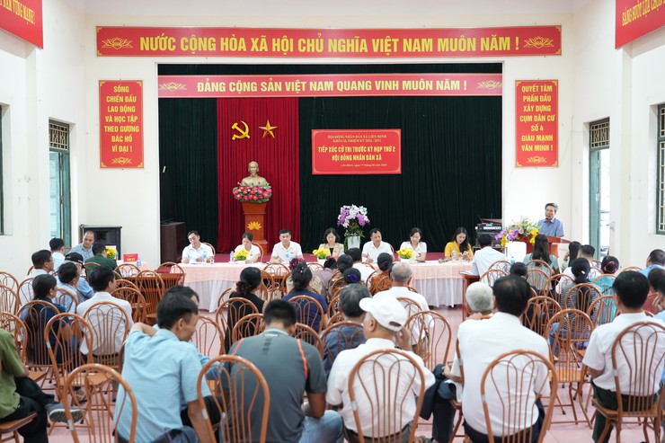 Tổ đại biểu số 2 tiếp xúc cử tri trước kỳ họp thứ 2 HĐND xã khóa 2, nhiệm kỳ 2026- 2031- Ảnh 2.