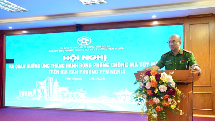 Phường Yên Nghĩa ra quân “Chiến dịch mùa hè số” cùng VneID và hưởng ứn tháng hành động phòng, chống ma túy năm 2026- Ảnh 2.
