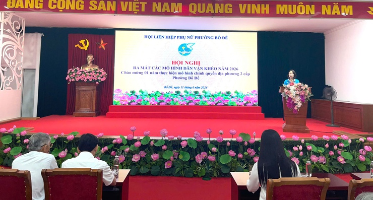  Hội liên hiệp phụ nữ phường Bồ Đề ra mắt các mô hình "Dân vận khéo" năm 2026- Ảnh 7.