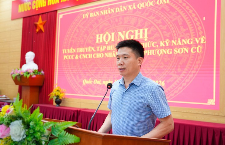 Chủ động phòng ngừa, sẵn sàng ứng phó cháy nổ: Quốc Oai tăng cường tuyên truyền PCCC&CNCH cho Nhân dân- Ảnh 3.