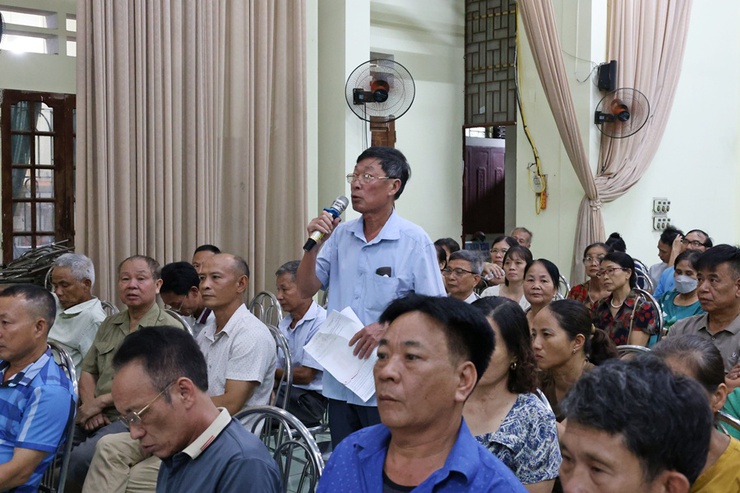 Xuân Mai đối thoại với các hộ dân chưa đồng thuận phương án bồi thường, hỗ trợ tái định cư Dự án cải tạo, nâng cấp Quốc lộ 6- Ảnh 8.