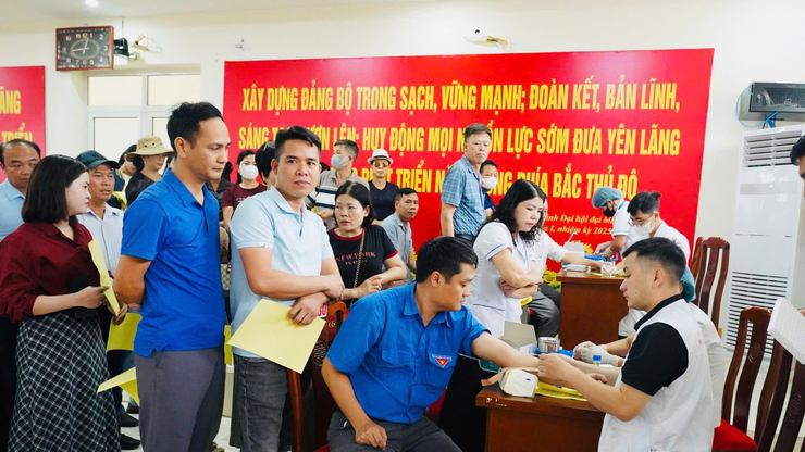 XÃ YÊN LÃNG TỔ CHỨC NGÀY HỘI HIẾN MÁU TÌNH NGUYỆN NĂM 2026- Ảnh 6.