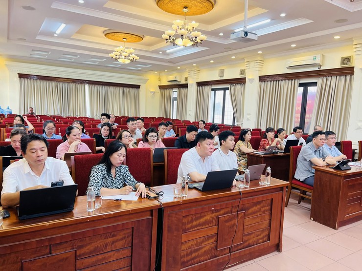 PHƯỜNG VĂN MIẾU - QUỐC TỬ GIÁM TỔ CHỨC TẬP HUẤN HỆ THỐNG QUẢN TRỊ THỰC THI NHIỆM VỤ TRÊN HANOIWORK GẮN VỚI OKR/KPI- Ảnh 1.