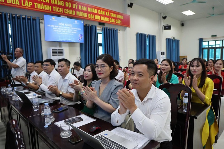 Xã Tam Hưng và Bệnh viện Quân y 103 đưa dịch vụ y tế chất lượng cao đến gần dân- Ảnh 6.