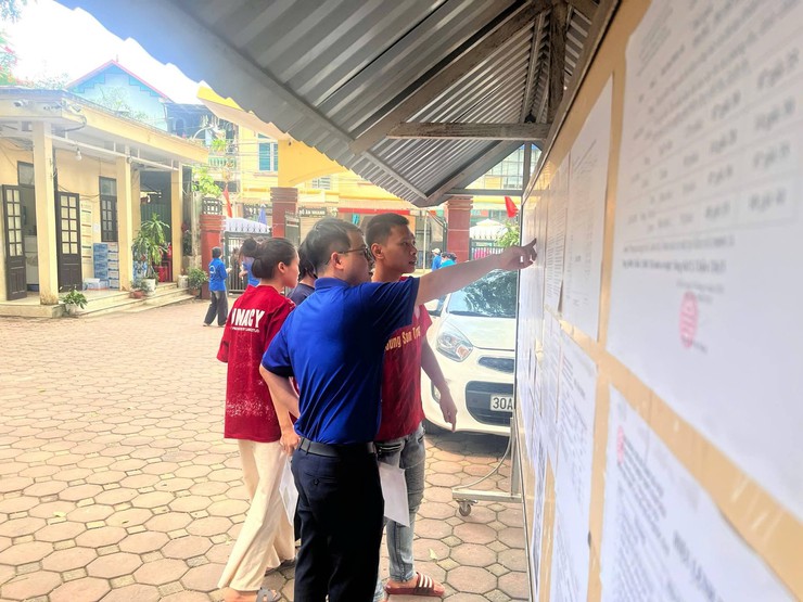 CÁC THÍ SINH XÃ HƯNG ĐẠO TỰ TIN BƯỚC VÀO KỲ THI TỐT NGHIỆP THPT NĂM 2026- Ảnh 1.